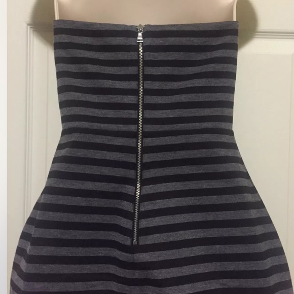 Express Black/Gray Tube Dress - Picture 4 of 8